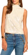 Ramy Brook Cellina Sequin Sleeveless Top