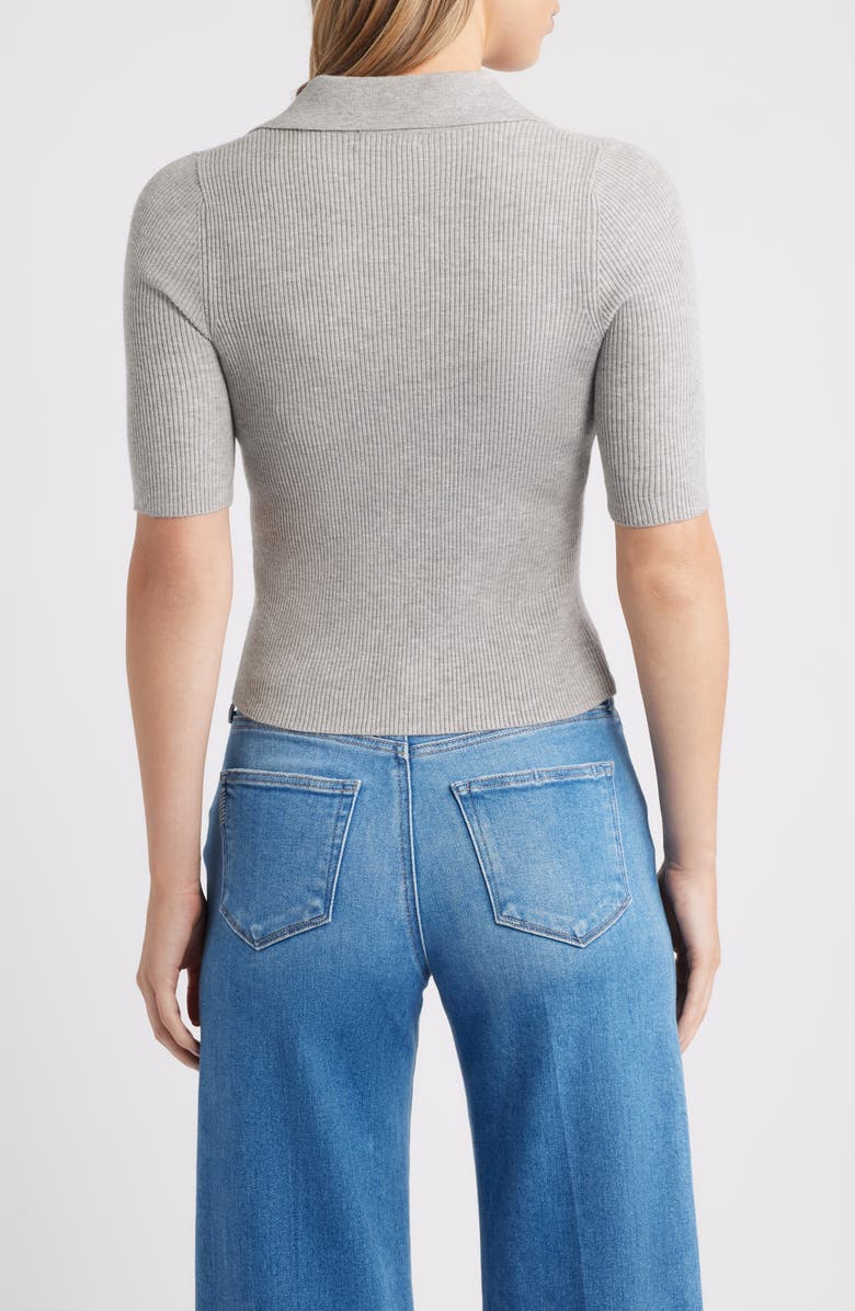 525 america Ginny Rib Top, Alternate, color, Grey Mist Heather