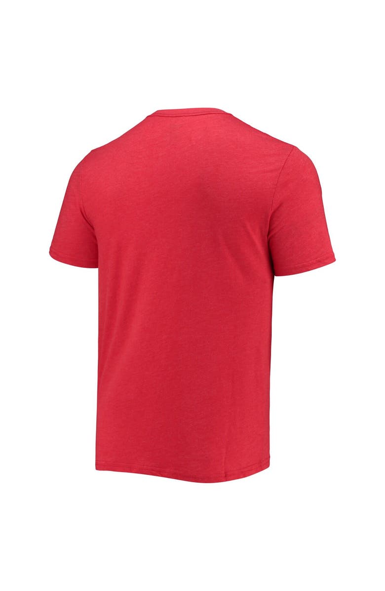 CONCEPTS SPORT Men's Concepts Sport Heathered Charcoal/Red Illinois State Redbirds Meter T-Shirt & Pants Sleep Set, Alternate, color, Heather Charcoal