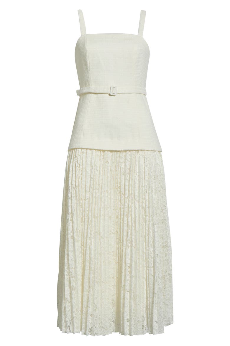 Caitlin Sleeveless Dress, Alternate, color, IVORY