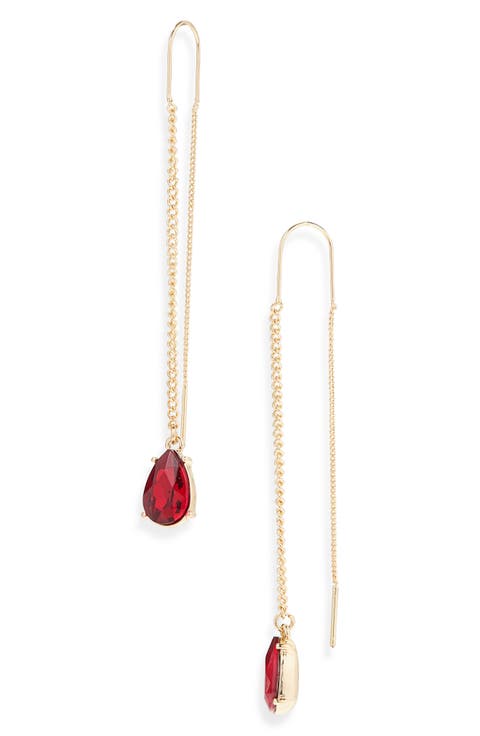 Teardrop Threader Earrings