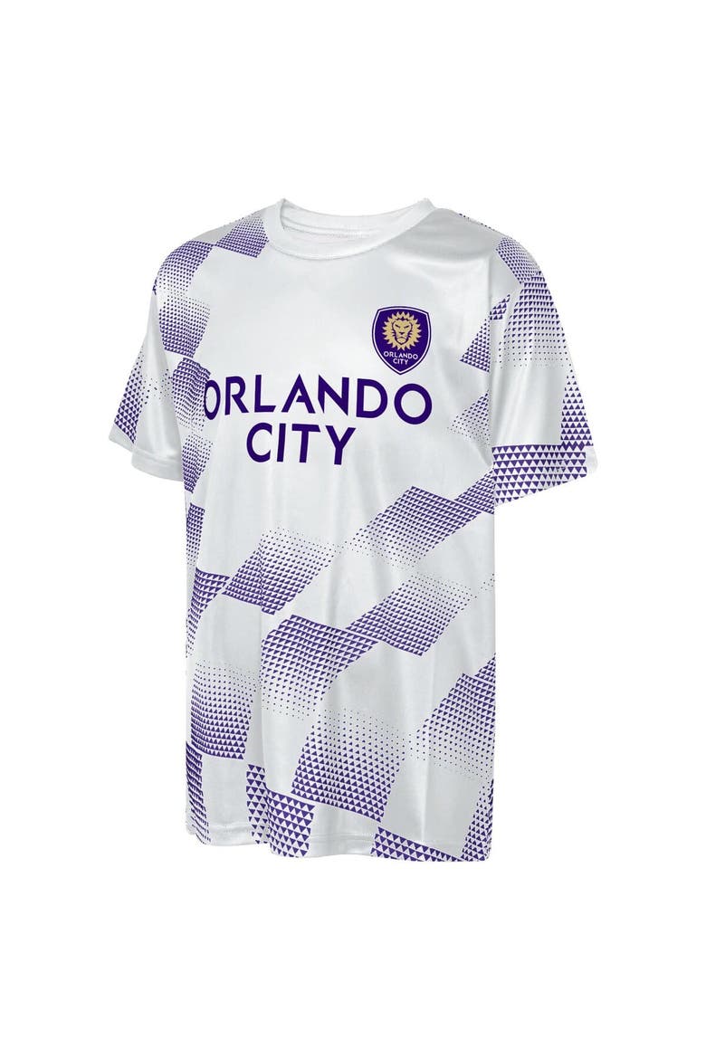 Youth Outerstuff  White Orlando City SC Sheer Thrill T-Shirt, Alternate, color, White