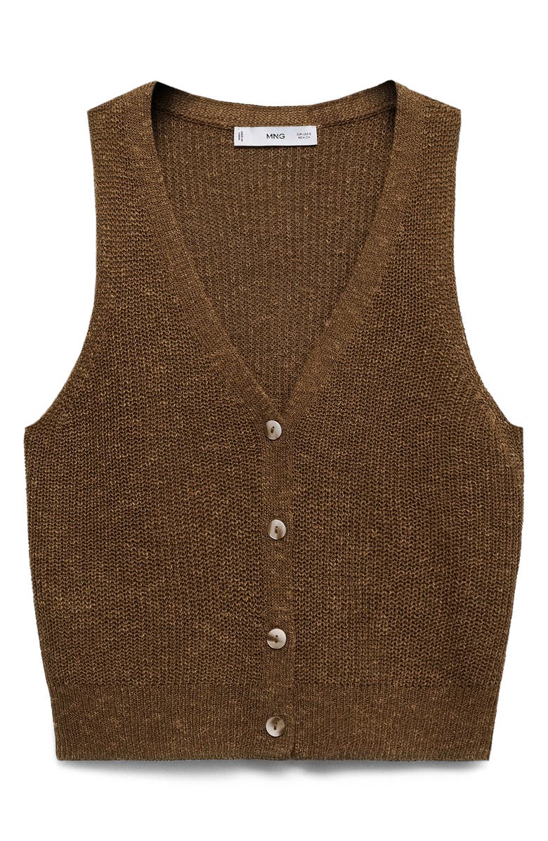 MANGO Jazmin Sweater Vest, Alternate, color, 