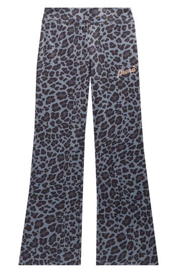 Puma Kids' Animal Pack Wide Leggings In Gray