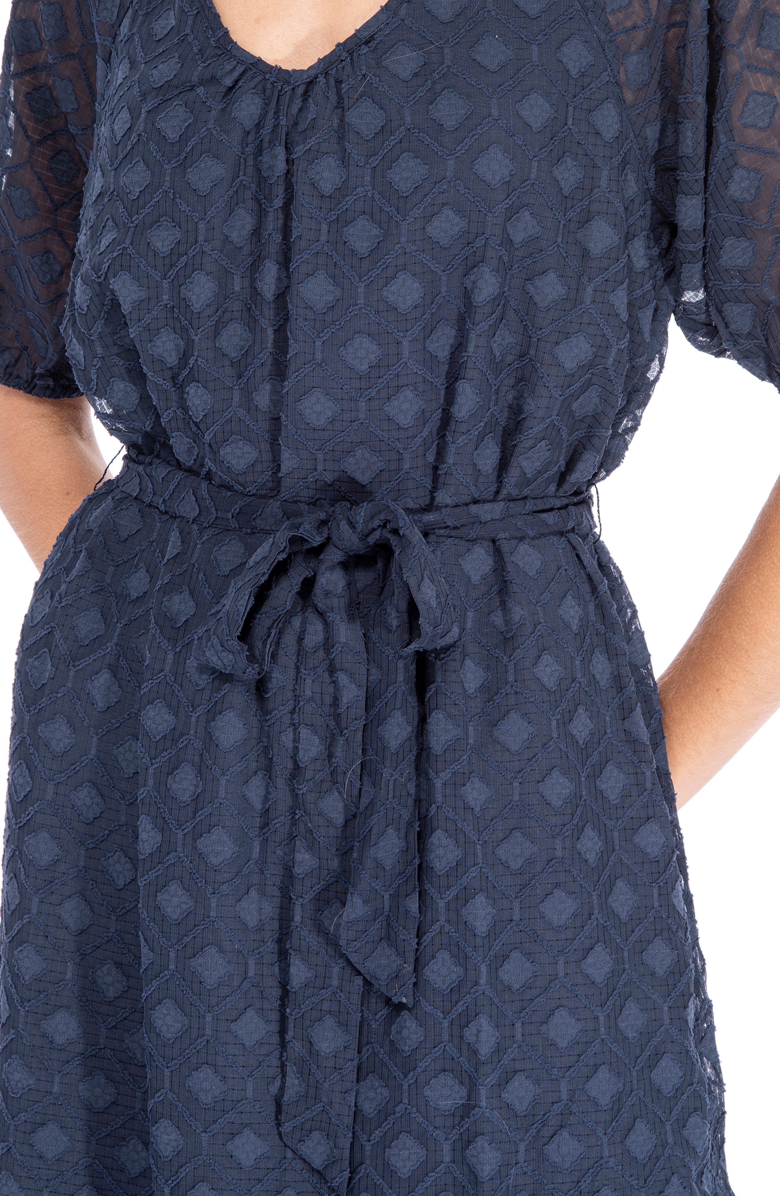 Bobeau V-Neck Self Tie Midi Dress (Women) | Nordstromrack
