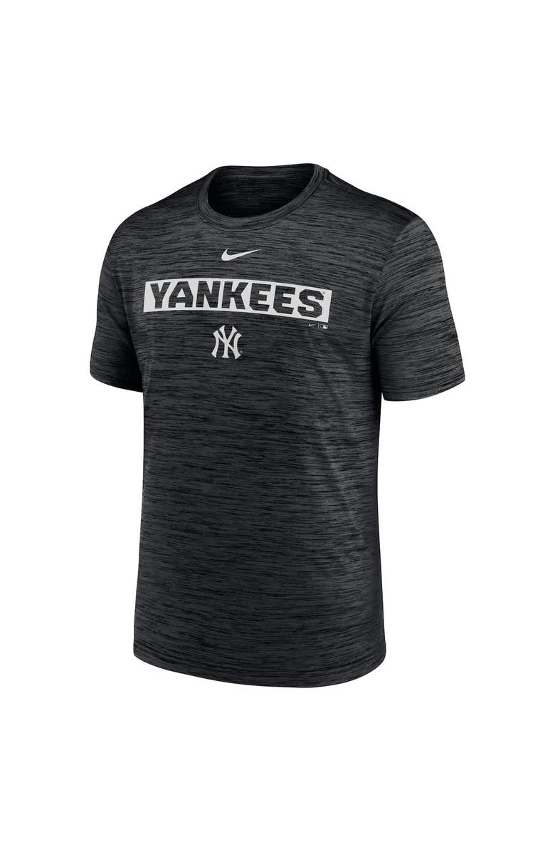 Nike Men's Nike Black New York Yankees Velocity Dri-FIT T-Shirt, Alternate, color, Black