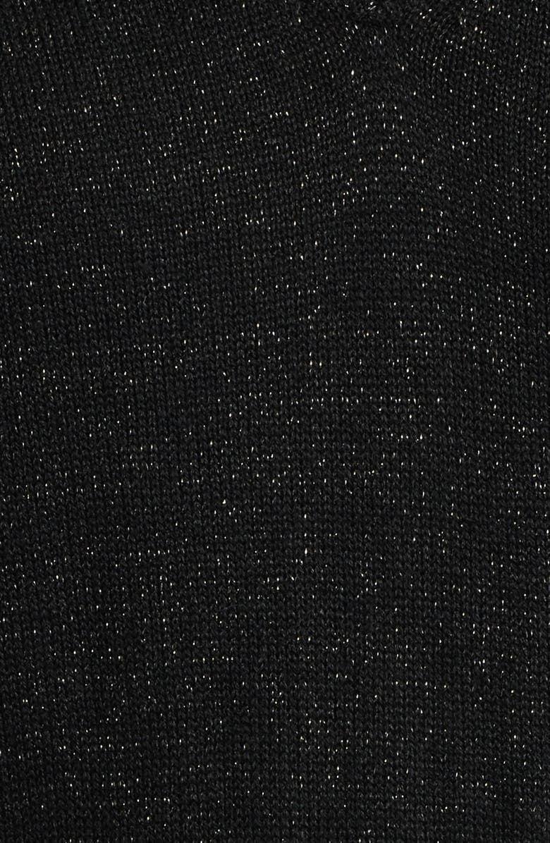 KOBI HALPERIN Russel Metallic Long Sleeve Sweater Dress, Alternate, color,