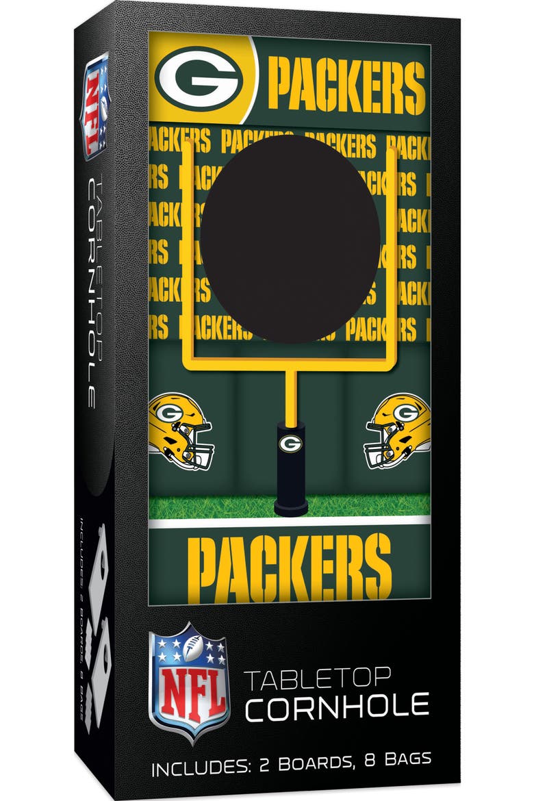 Green Bay Packers NFL Tabletop Cornhole, Main, color, Multicolor