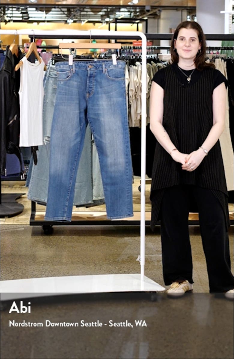 Jimi High Waist Crop Boyfriend Jeans, sales video thumbnail