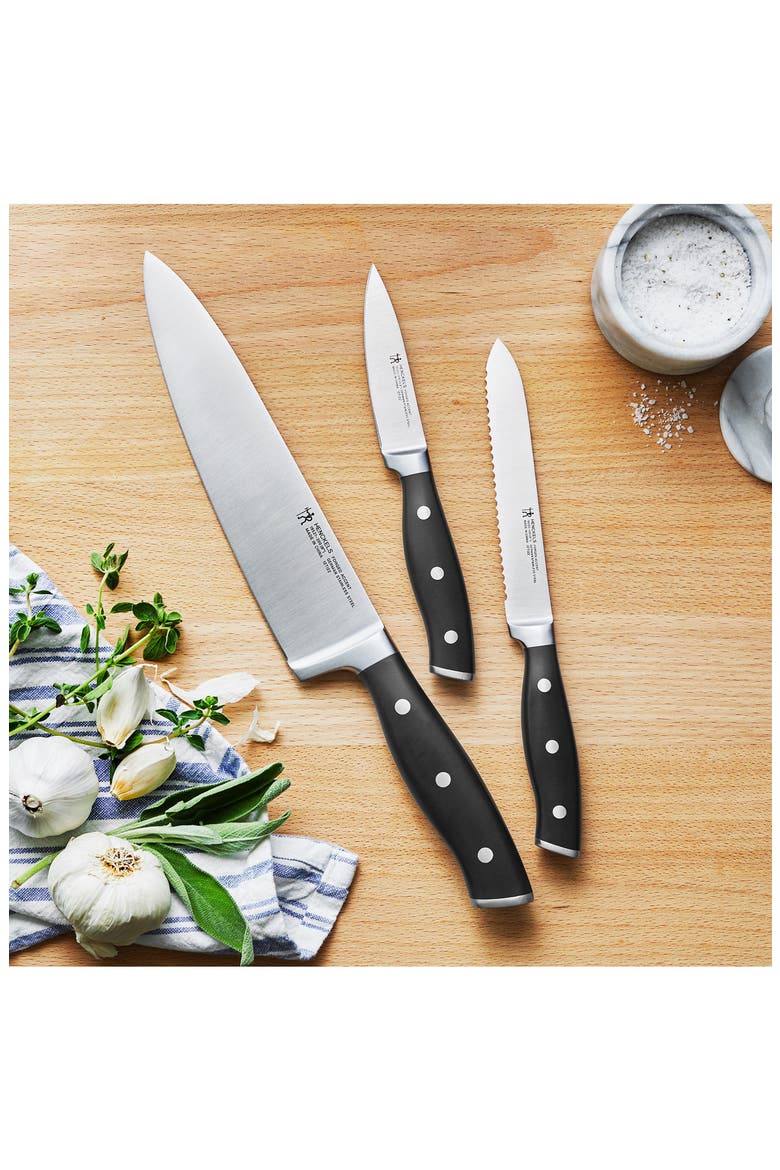 Forged Accent Knife 3-Piece Set, Alternate, color, STAINLESS STEEL