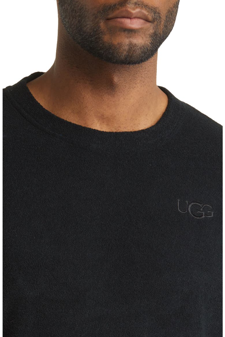 Coen Brushed Terry Cloth Crewneck Sweatshirt, Alternate, color, TAR