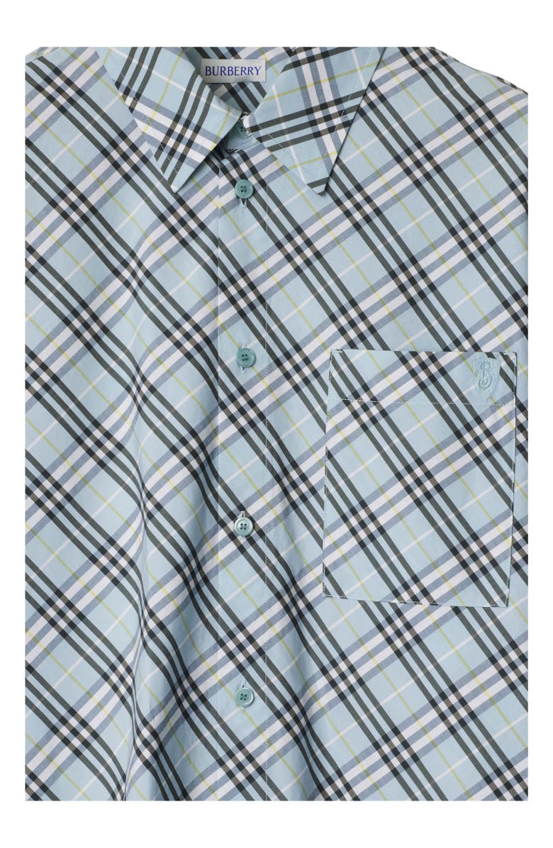 Burberry Relaxed Fit Check Cotton Shirt, Alternate, color,