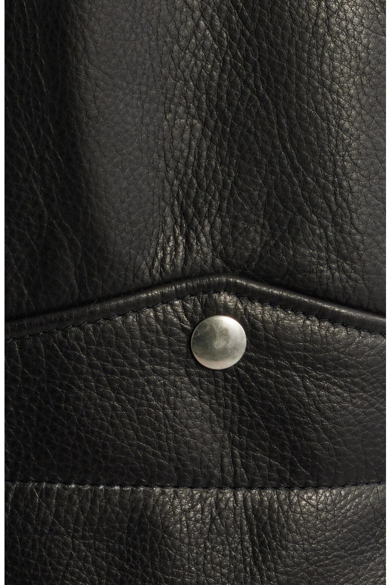 Bike Riders Perfecto Leather Moto Jacket, Alternate, color, BLACK