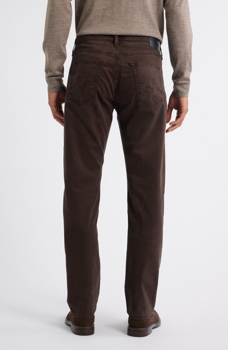 AG Protégé Italian Light Bedford Straight Leg Pants, Alternate, color, Sulfur Bitter Chocolate