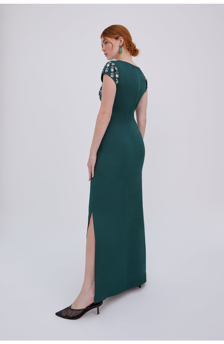 RAISHMA Glynis Gown, Alternate, color, Green