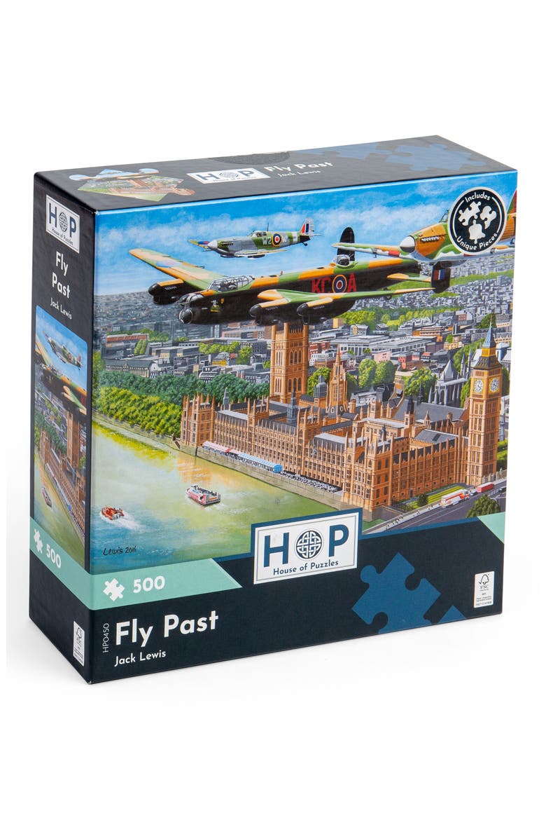 Fly Past 500-Piece Jigsaw Puzzle, Main, color, NONE
