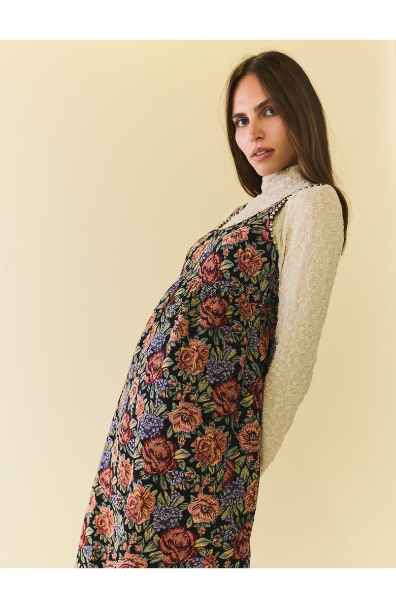 Eddy Emily Dress, Alternate, color, Black Rainbow Jacquard