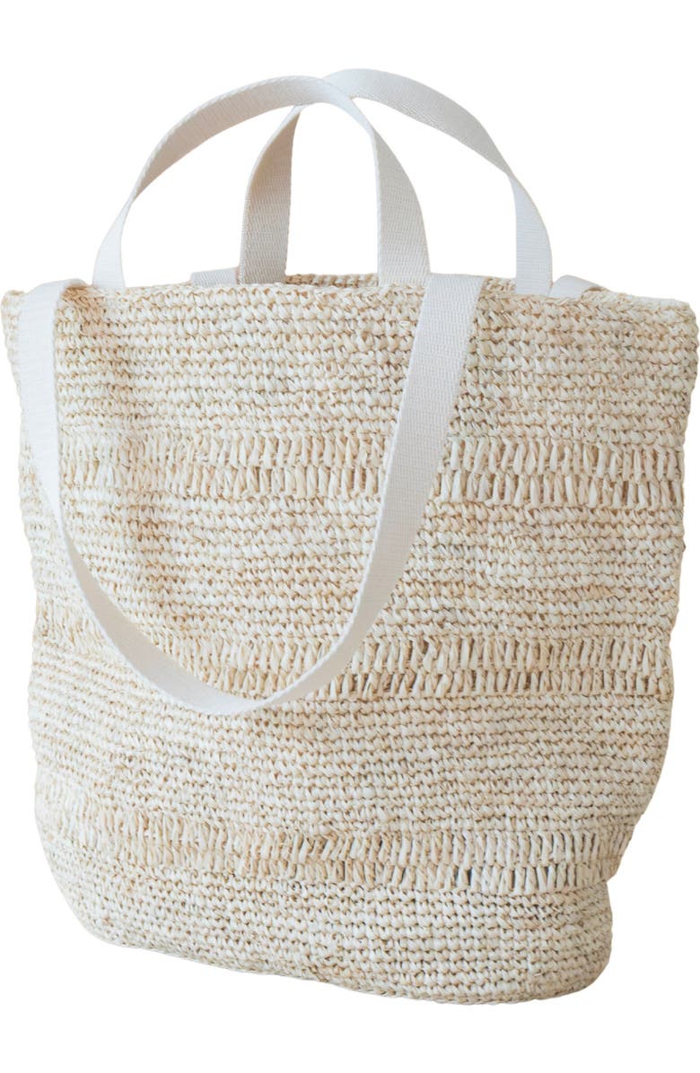 LIKHA Raffia Woven Tote, Alternate, color,
