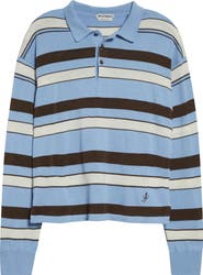 JW Anderson Rugby Stripe Polo Sweater