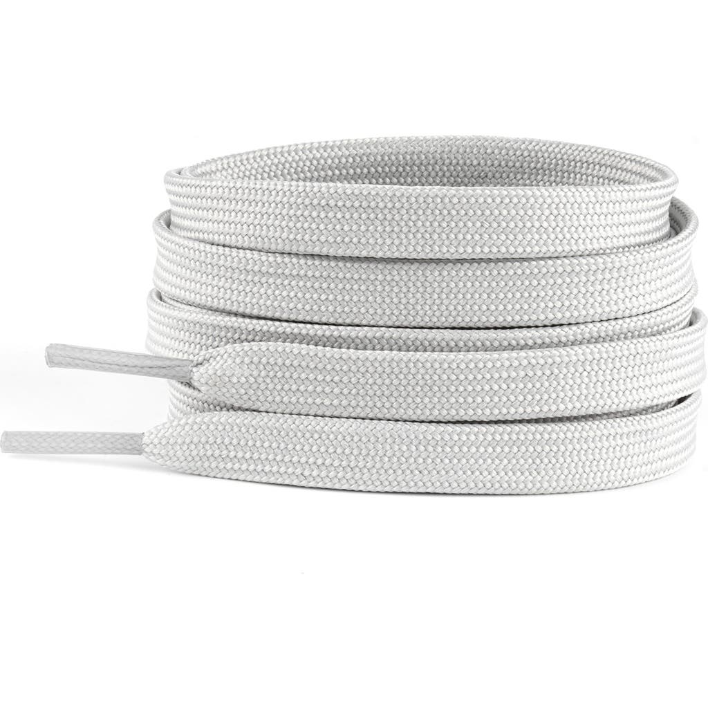 Waves California 54-inch Premium Flat Shoelaces In Gray