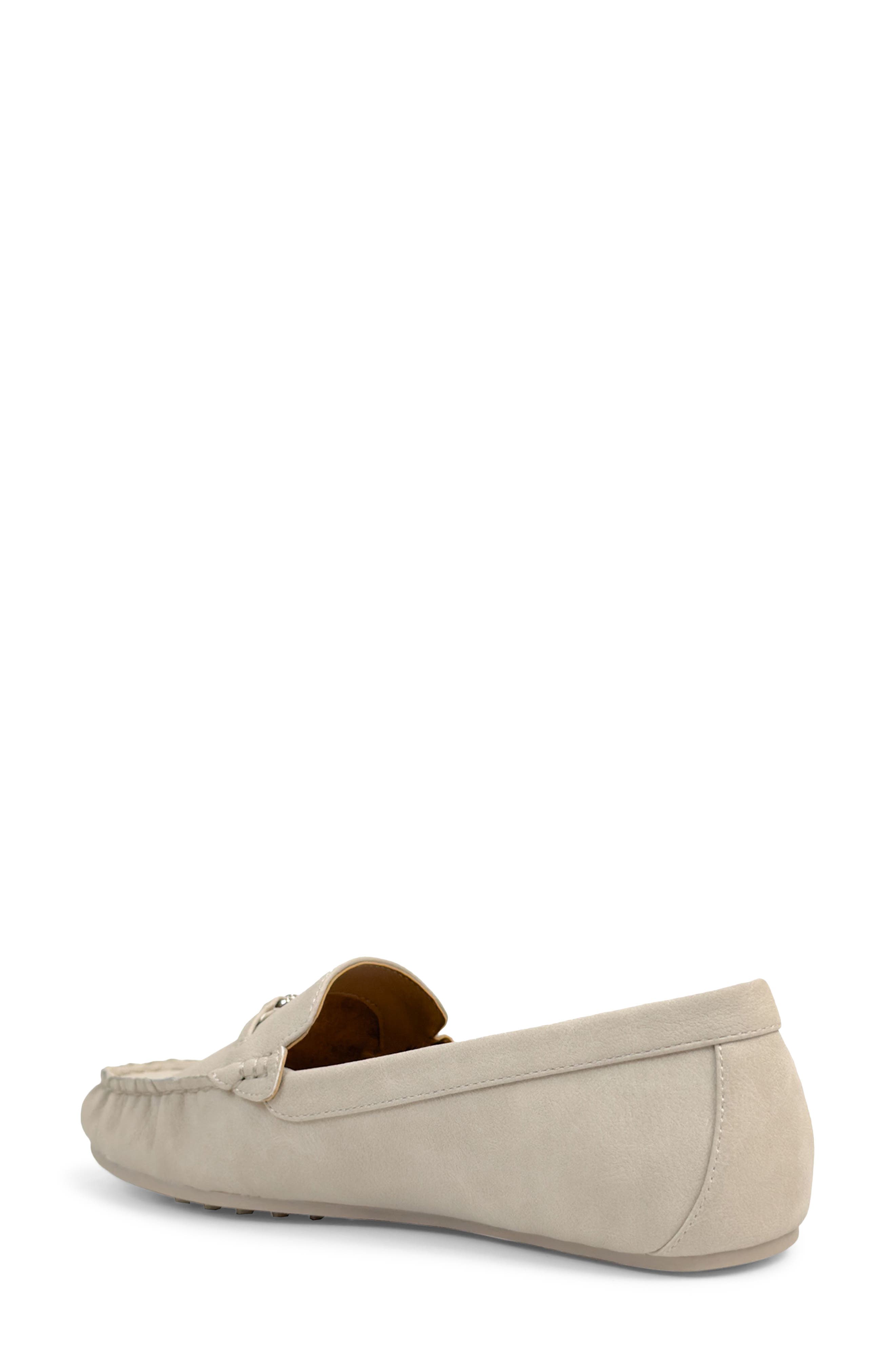 Drita Bit Loafer, Alternate, color, STONE FAUX NUBUCK
