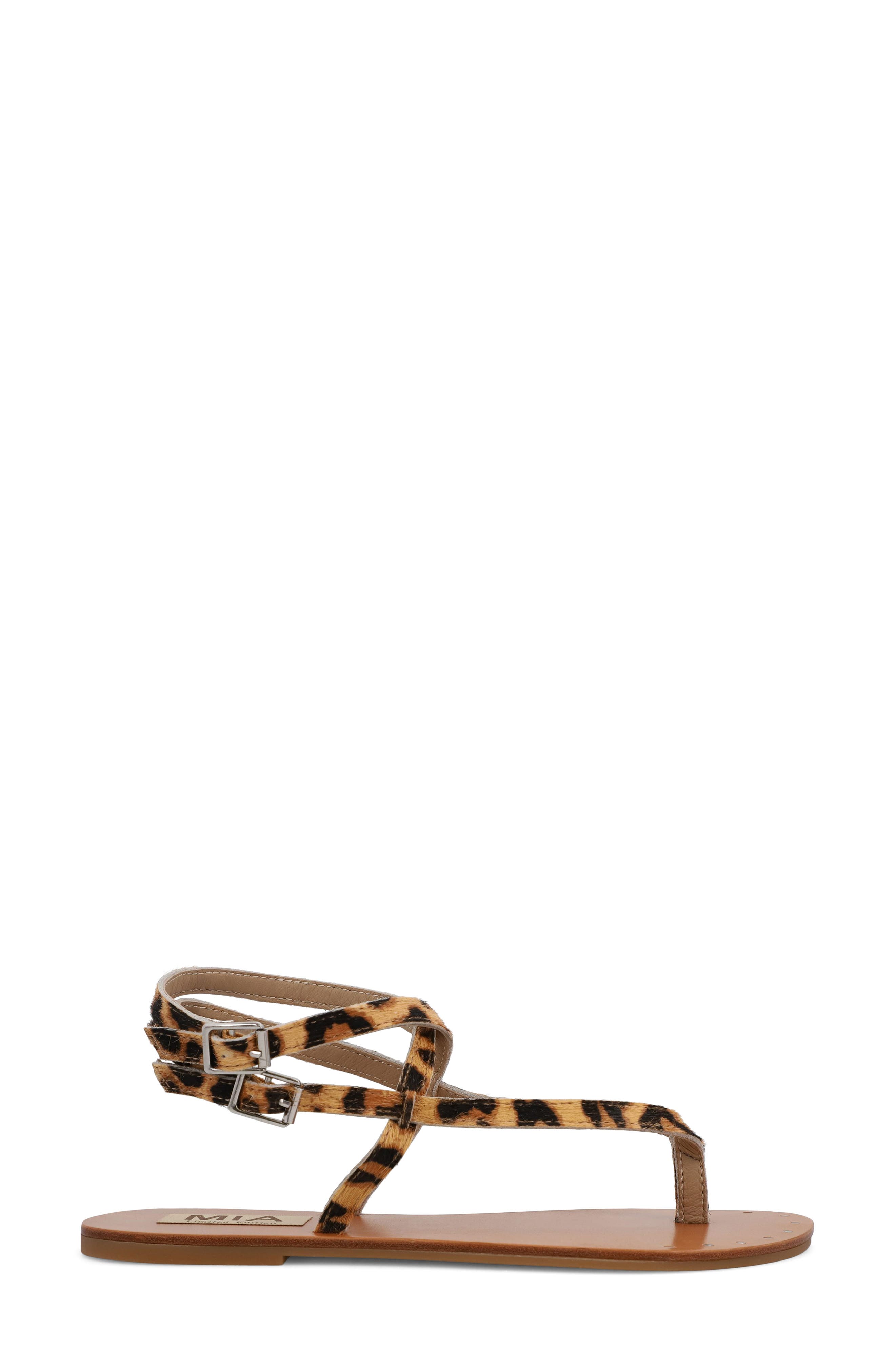 Tahirah Sandal, Alternate, color, LEOPARD PR