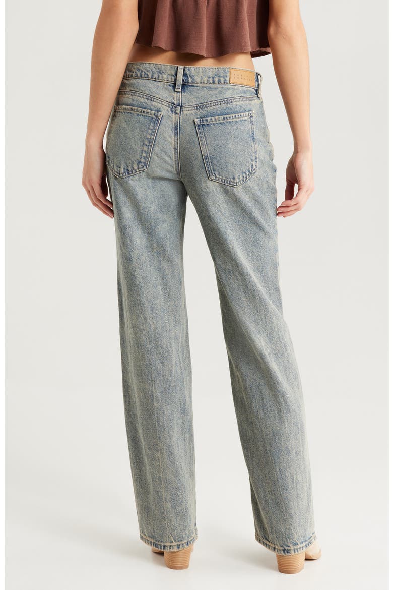 Olivianna Straight Leg Jeans, Alternate, color, MED WASH