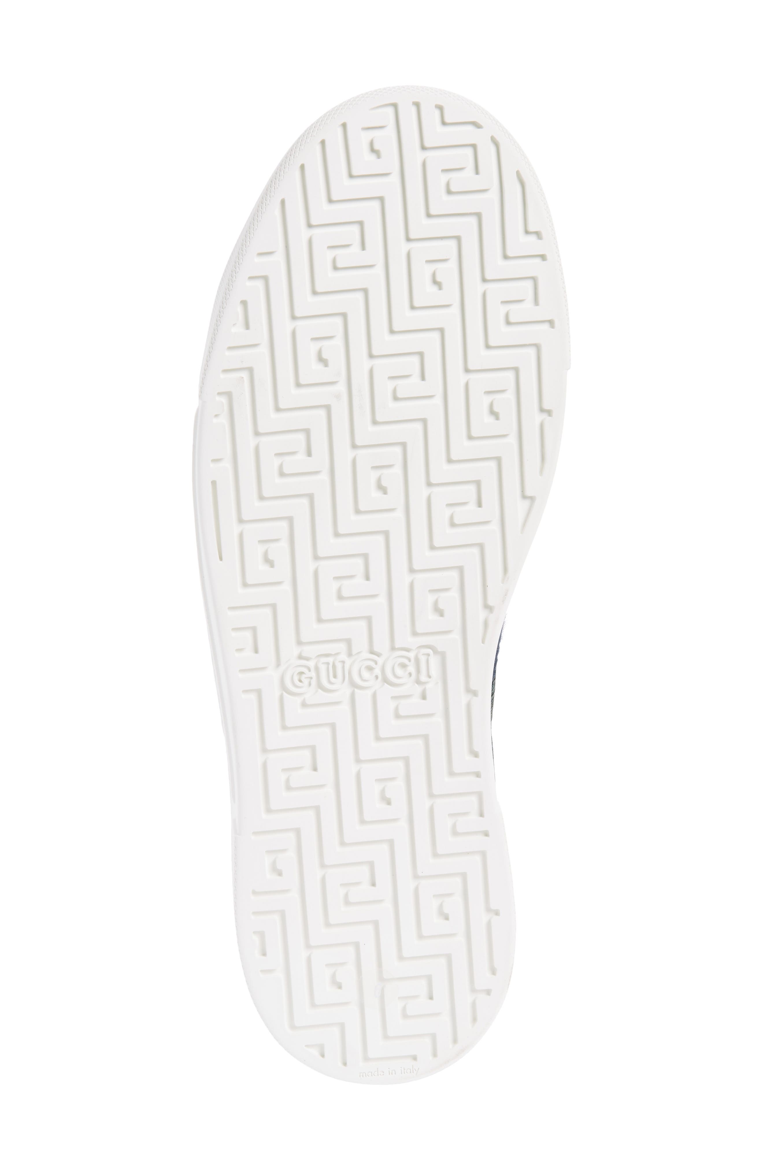 Gucci Ace Sneaker, Alternate, color, Black/ Blue/ Red