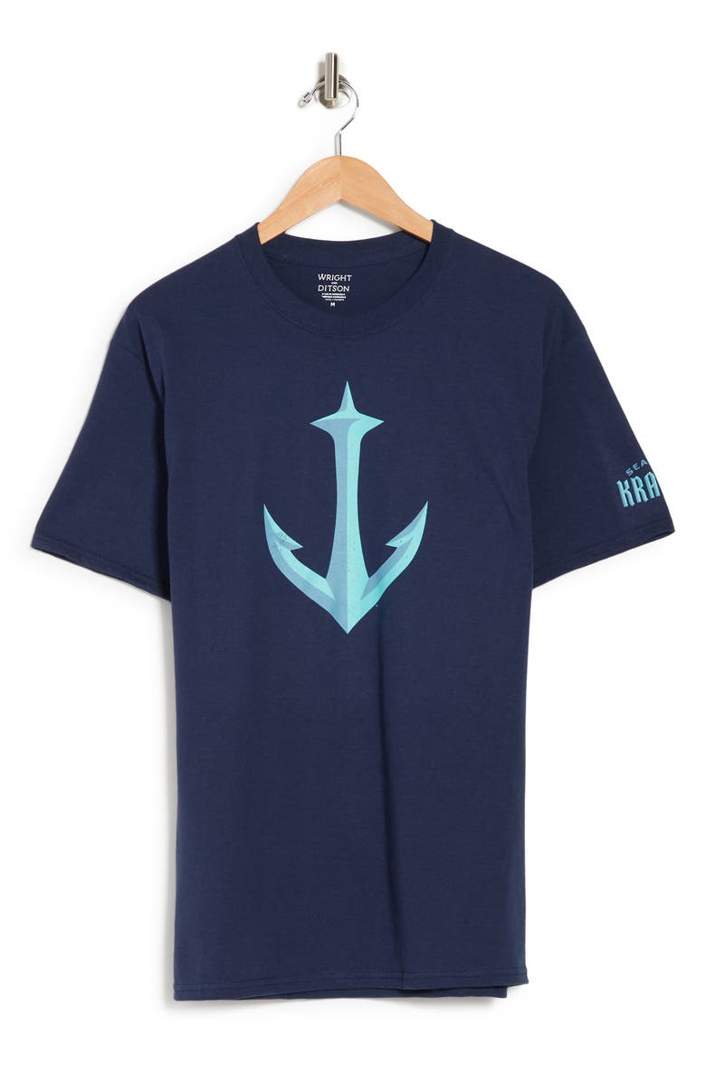 American Needle NHL Seattle Kraken Logo T-Shirt, Alternate, color, 