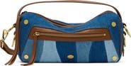 HAMMITT Medium Doxie Denim & Leather Shoulder Bag