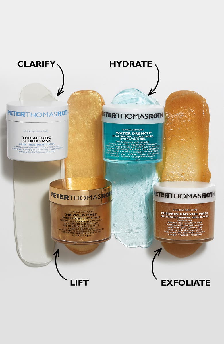 Peter Thomas Roth Hello, Mask Obsession! 4-Piece Mask Kit $167 Value, Alternate, color, 
