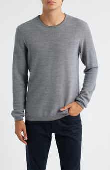 Jack Victor Belvedere Tipped Merino Wool Sweater