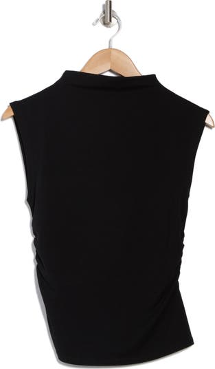 Funnel Neck Ruched Tank