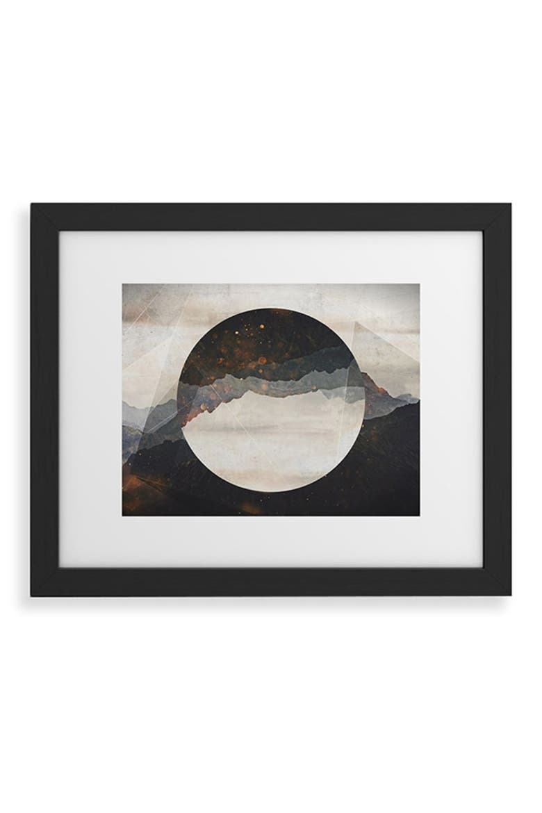 Another World Framed Art Print, Main, color, BLACK FRAME 11X14