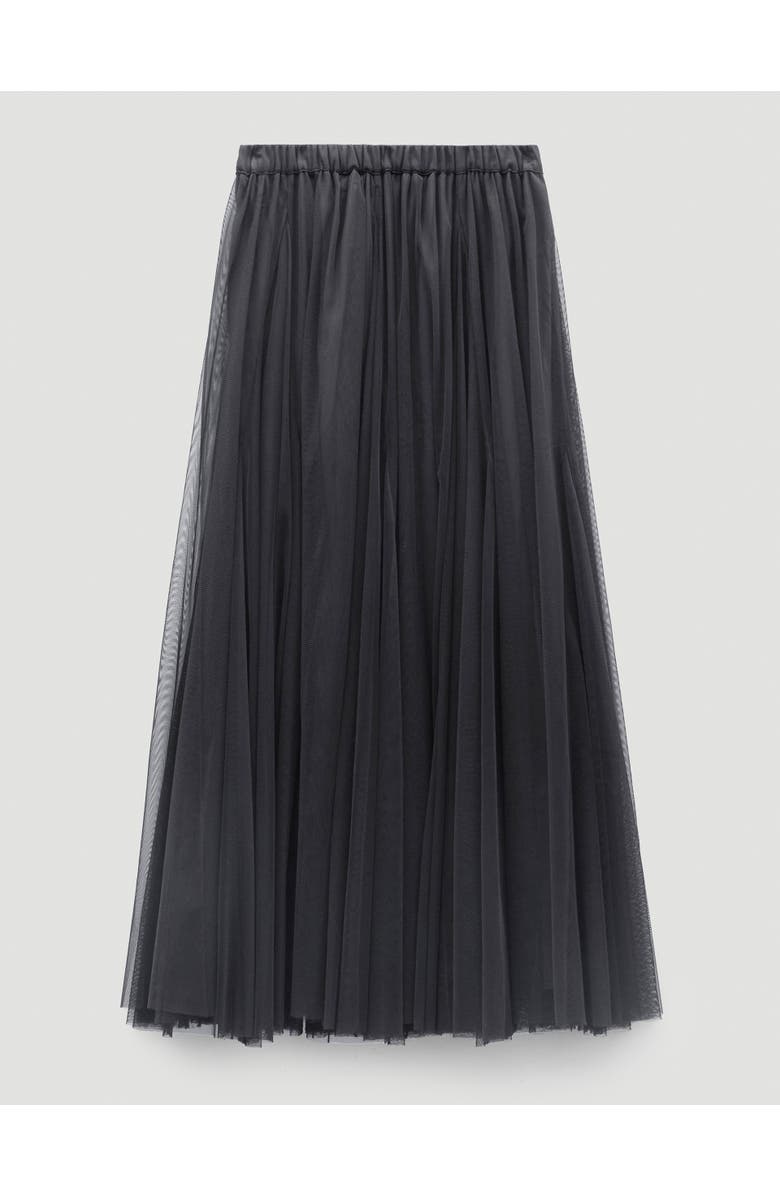 Hush Millie Tulle Maxi Skirt, Alternate, color, Charcoal