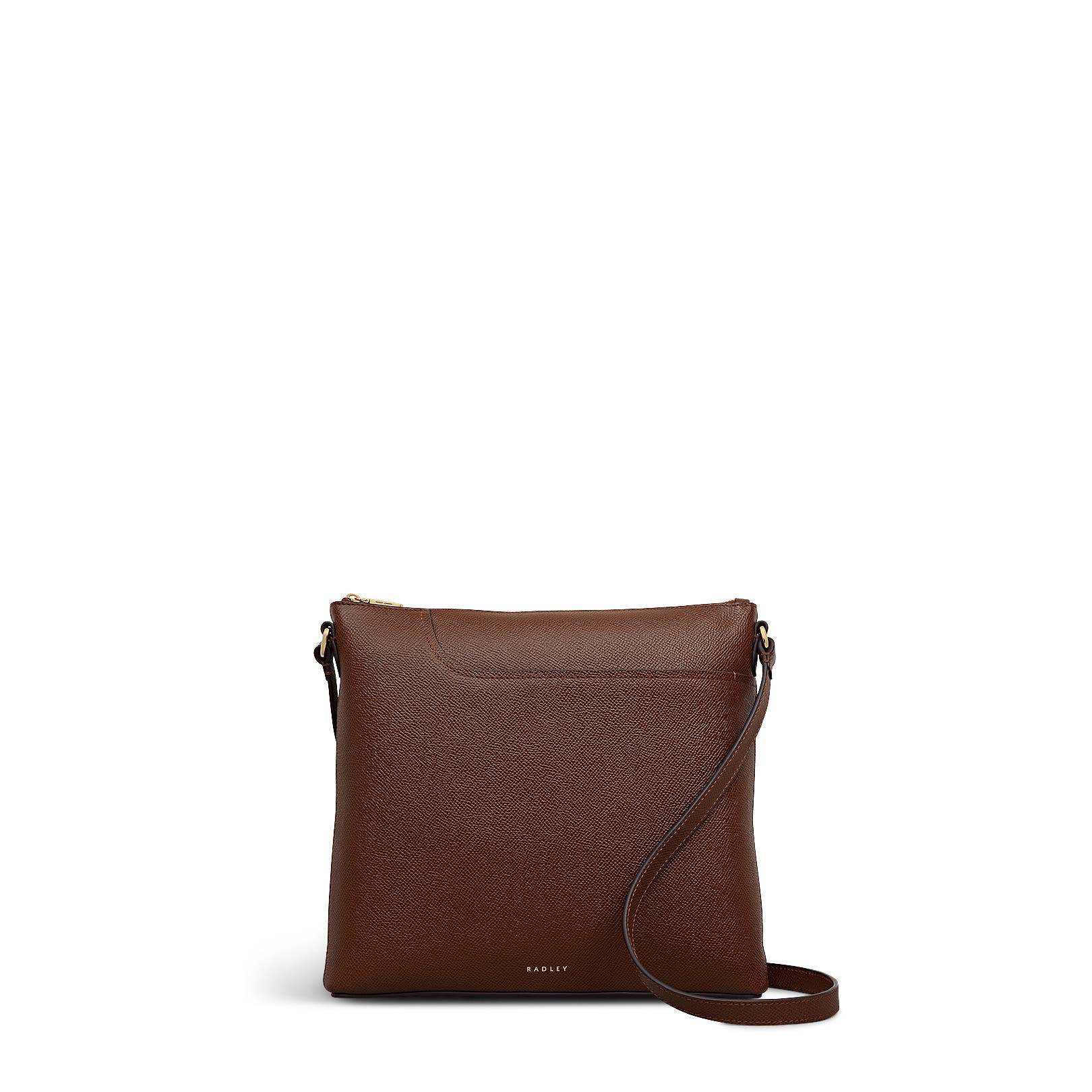 Radley Pockets - Texture Large Ziptop  Crossbody Bag, Main, color, Chocolate