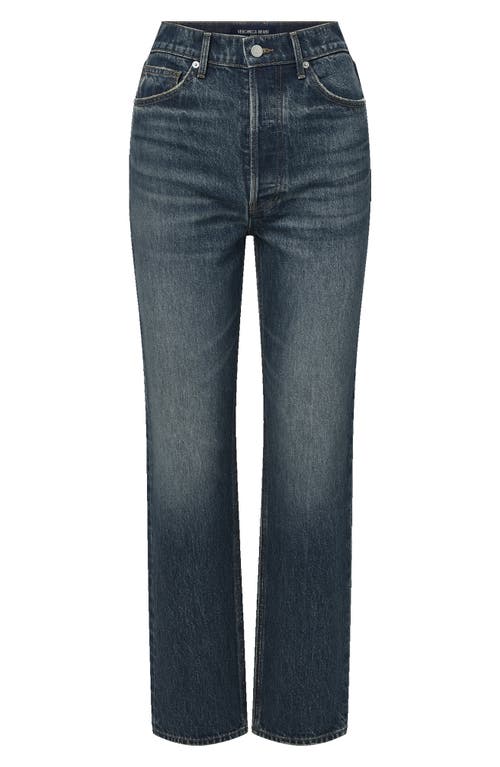Veronica Beard Crosbie High Waist Slim Wide Leg Jeans In Blue