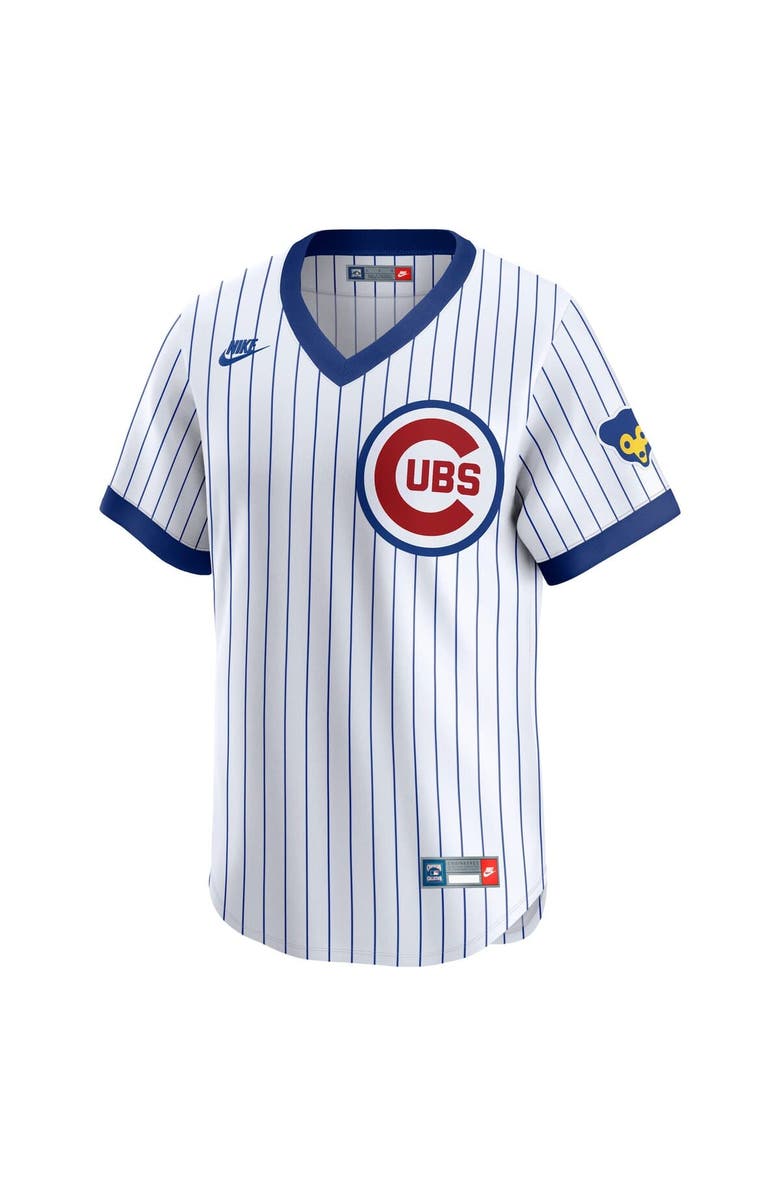 Nike Men's Nike White Chicago Cubs Cooperstown Collection Limited Jersey, Alternate, color, White