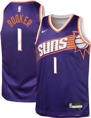 Nike Youth Nike Devin Booker Purple Phoenix Suns Swingman Jersey - Icon Edition