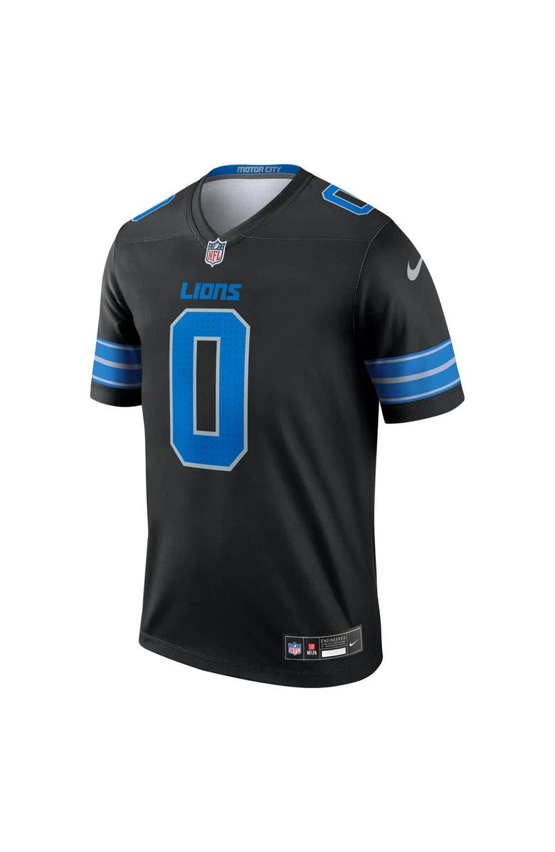 Nike Men's Nike Jahmyr Gibbs Black Detroit Lions 2nd Alternate Legend Jersey, Alternate, color, Black