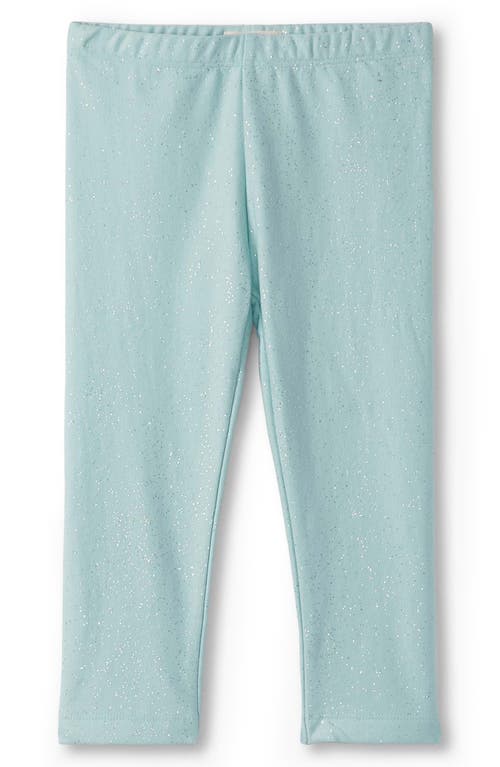 Hatley Cozy Glitter Leggings In Blue