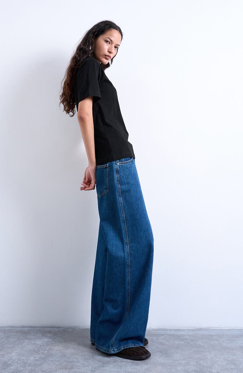 Topshop Classic Cotton T-Shirt, Alternate, color, 