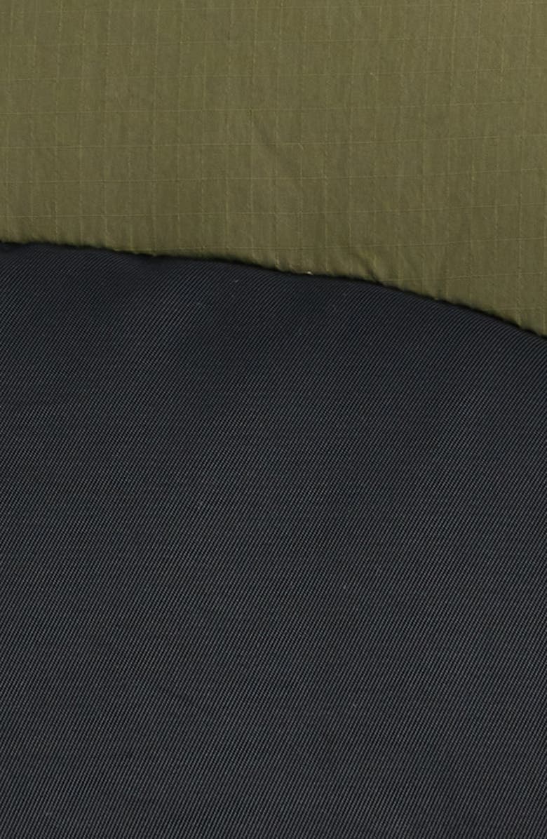 Nike Swoosh Down Vest, Alternate, color, Olive/ Black