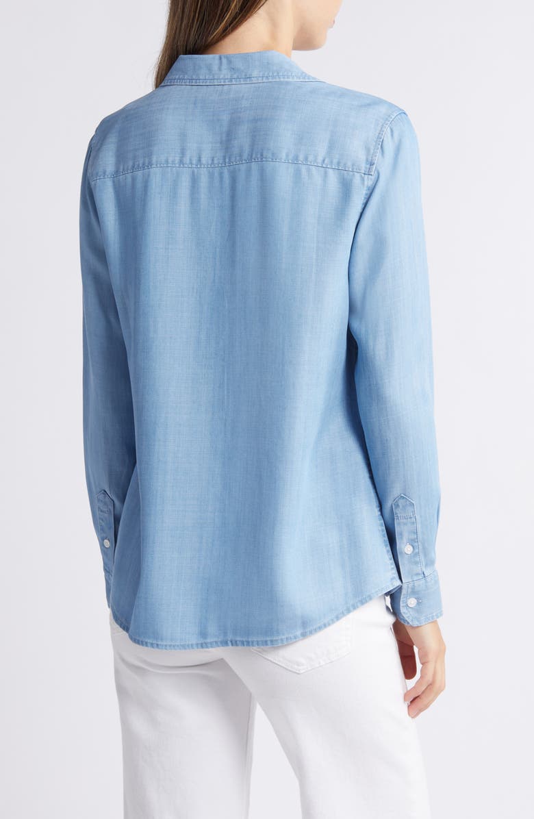 Tommy Bahama Chambray All Day Coastalina Button-Up Shirt, Alternate, color,