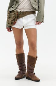 BDG Urban Outfitters Linen & Cotton Drawstring Shorts