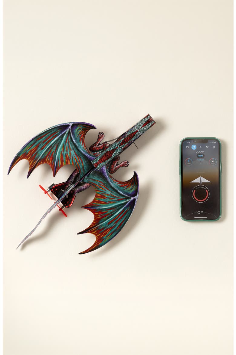 Smartphone-Controlled Dragon Airplane, Main, color, Multi