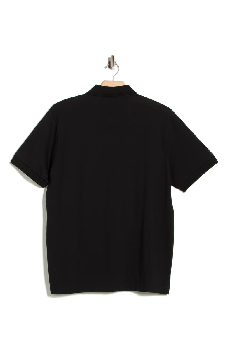 BOSS Parris Short Sleeve Polo, Alternate, color, Black