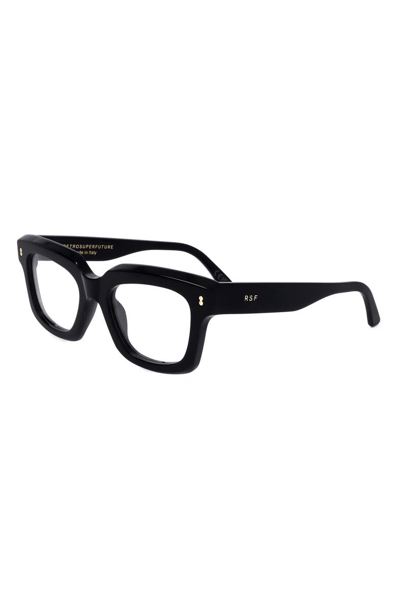 SUPER by RETROSUPERFUTURE<sup>®</sup> 52mm Square Optical Frames, Alternate, color, Black