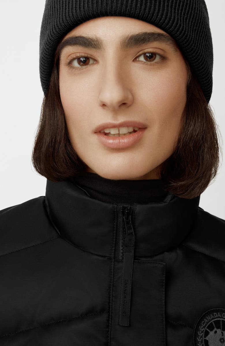 Canada Goose Freestyle Water Repellent Down Puffer Vest, Alternate, color, Black