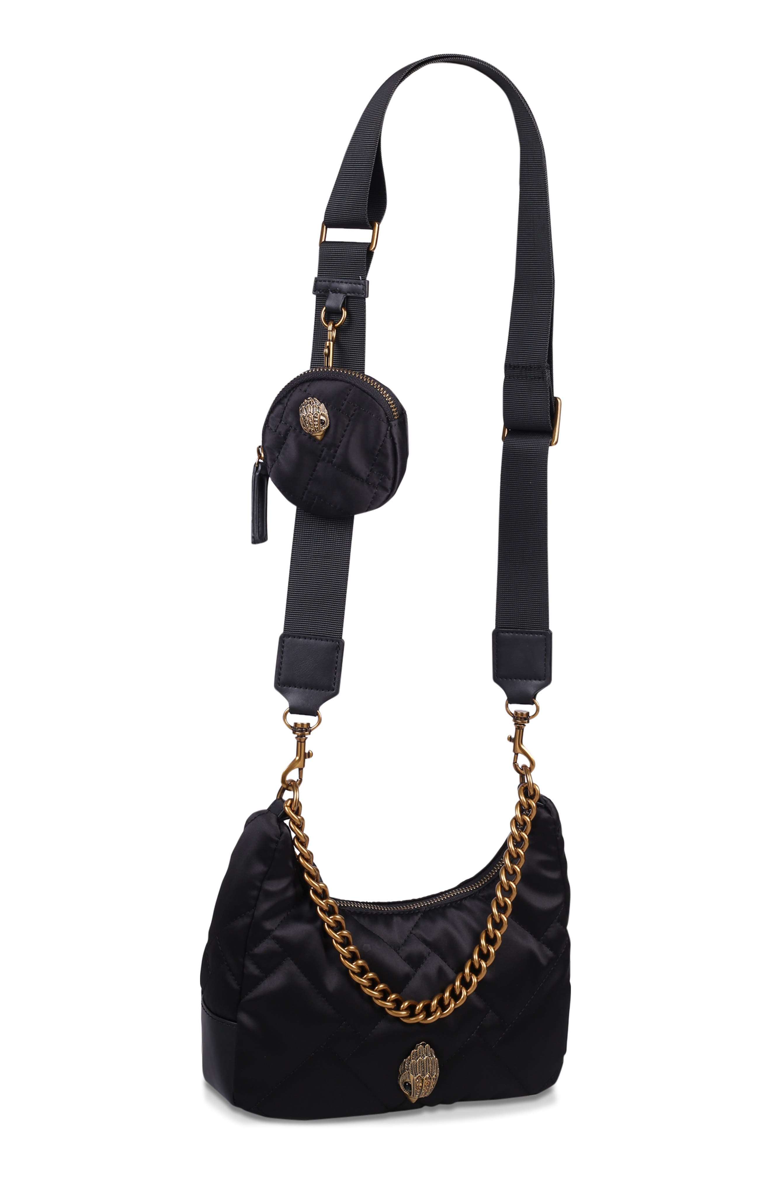 Kurt Geiger London Quilted Crossbody Bag, Alternate, color, 